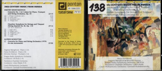 Panorama - 20th century music from Russia