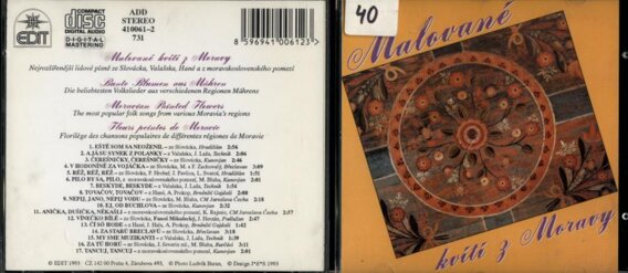 Malované kvítí z Moravy