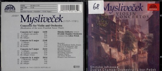 Mysliveček - Violin concertos