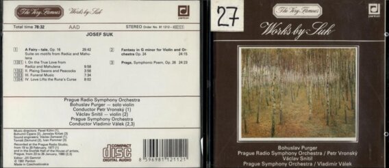 The very famous works by Suk