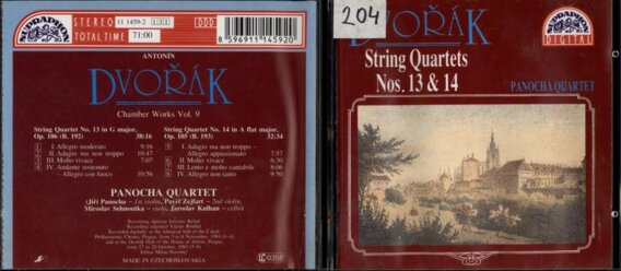 Dvořák chamber works Vol. 9