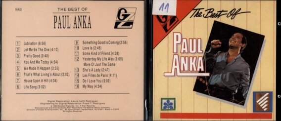 The best of Paul Anka