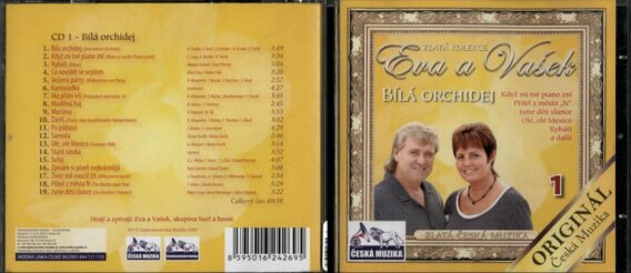 Zlatá kolekce Eva a Vašek - Bílá orchidej 1