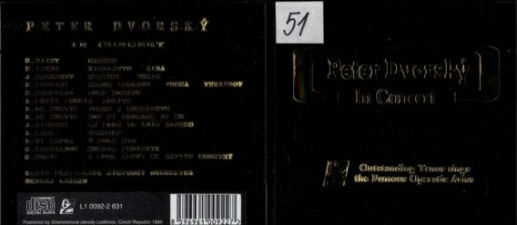Peter Dvorský in concert