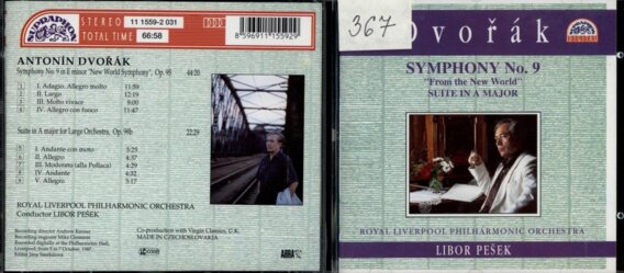 Dvořák - Symphony No. 9, Suite in A major