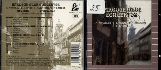 Baroque oboe concertos - Vivaldi, Bach, Albinoni, Händel