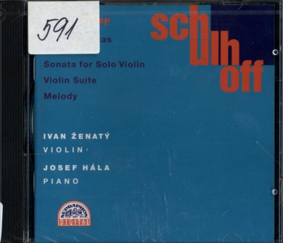 Schulhoff - Sonata for solo violin, Violinsuite, Melody