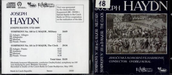 Haydn - Symphony N. 100, N. 101