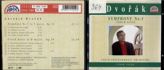 Dvořák - Symphony No. 5