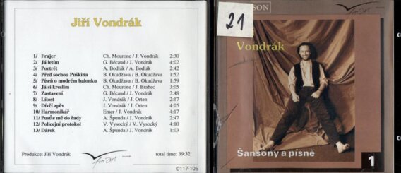 Šansony a písně 1