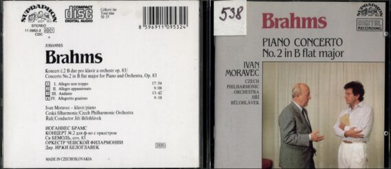 Brahms - Piano cocnerto No. 2 in B flat major