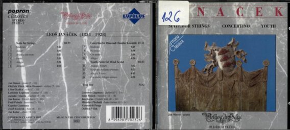 Janáček - Suite for string, concertino