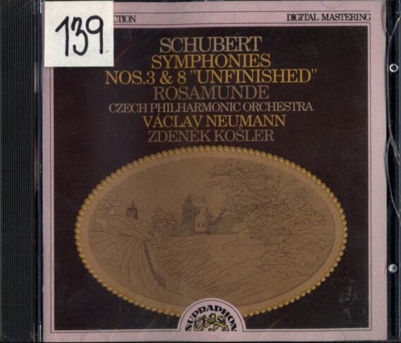 Schubert symphonies Nos. 3 & 8 "Unfinished"