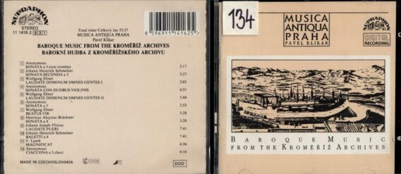Baroque music from the Kroměříž archives