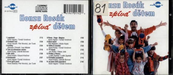 Honza Rosák zpívá dětem