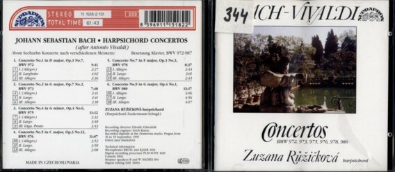 Bach, Vivaldi - Concertos
