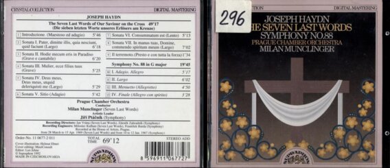 Joseph Haydn - The seven last words