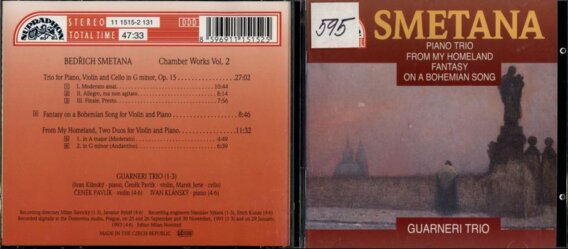 Smetana - Chamber works vol. 2