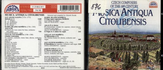 Musica antiqua citolibensis