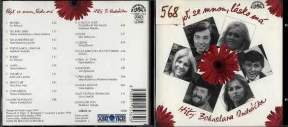 Hity Bohuslava Ondráčka - Pojď se mnou, lásko má