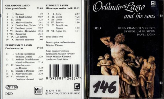 Orlando di Lasso and his sons