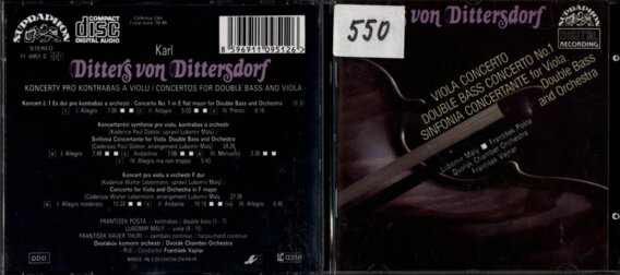 Karl Ditters von Dittersdorf - Viola cocnerto