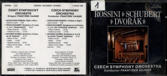 Rossini, Schubert, Dvořák