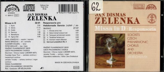 Zelenka - Missa in D