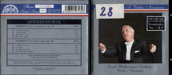 Dvořák - Symphonies Nos. 7 & 8