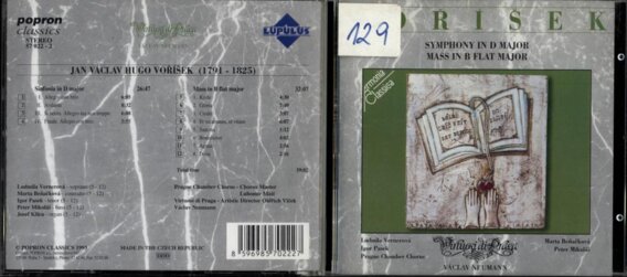 Voříšek - Symphony in D major, Mass in B flat major