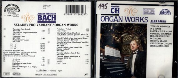 Bach organ works