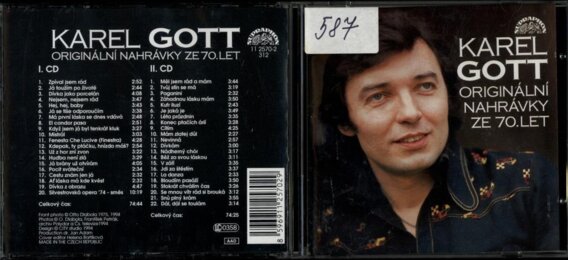 Karel Gott - Originální nahrávky ze 70. let
