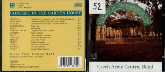 Concert in the garden house