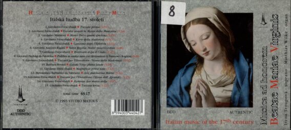 Hudba k poctě blahoslavené Panny Marie - Italská hudba 17. století