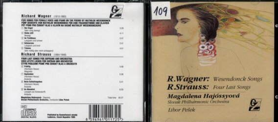 Wagner - Wesendonck songs, Strauss - Four last songs