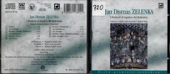 Jan Dismas Zelenka - I panitenti al sepolcro del redentore