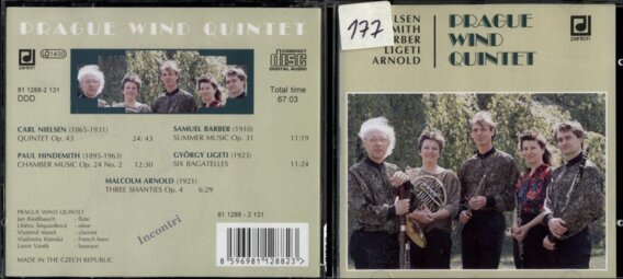 Nielsen, Hindemith, Barber, Ligeti, Arnold