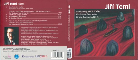 Symphony No.3 "Kafka", Cimbalom Concerto, Organ Concerto No.3