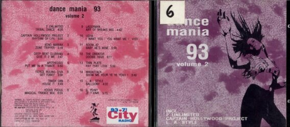 Dance manie 93 volume 2