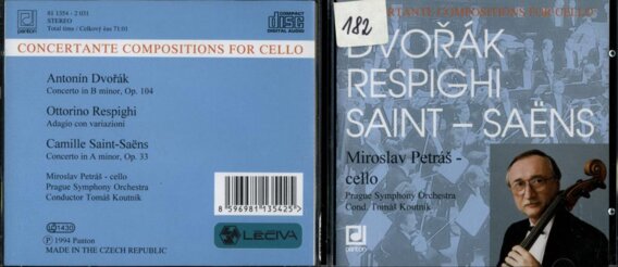 Dvořák, Respighi, Saint-Saëns