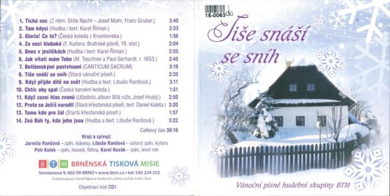 Tiše snáší se sníh