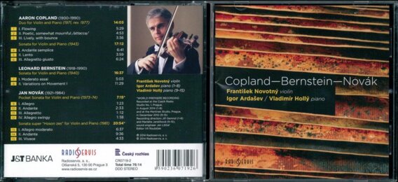 Copland - Bernstein - Novák