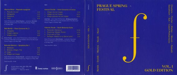 Prague Spring Festival Gold Edition Vol. I