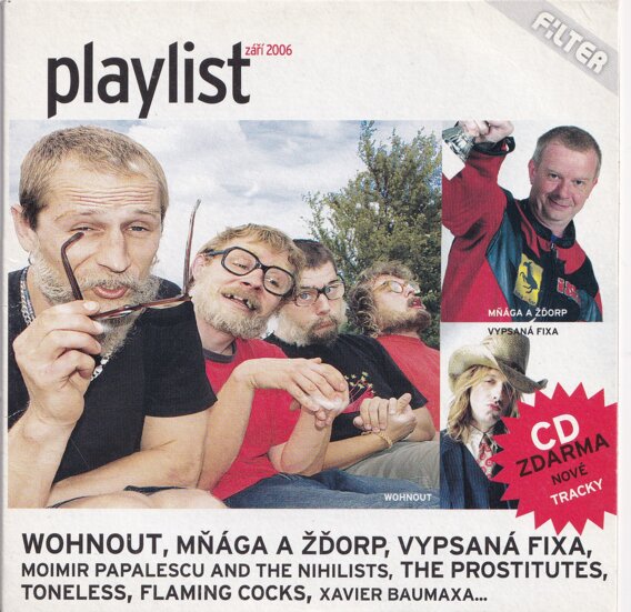 FILTER PLAYLIST - ZÁŘÍ 2006