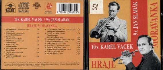10x Karel Vacek, 9x Jan Slabák