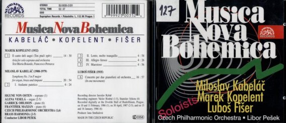 Musica nova Bohemica - Kabeláč, Kopelent, Fišer