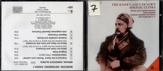 The know and unknown Mikhail Glinka