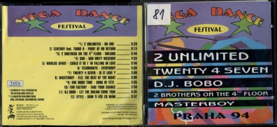 Mega dance festival Praha 94