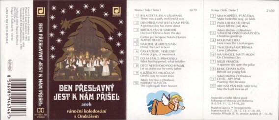 Den přeslavný jest k nám přišel aneb Vánoční koledování s Ondrášem