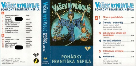 Vašek vypravuje pohádky Františka Nepila